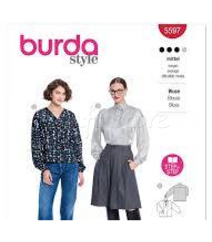 Burda πατρόν Mπλο΄υζα 5597
